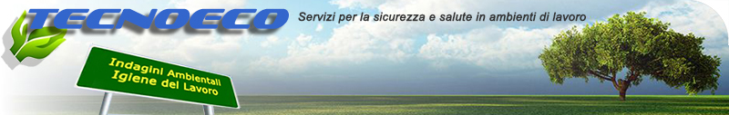 Tenoeco sicurezza ambientale www.tecnoecosicurezza.com